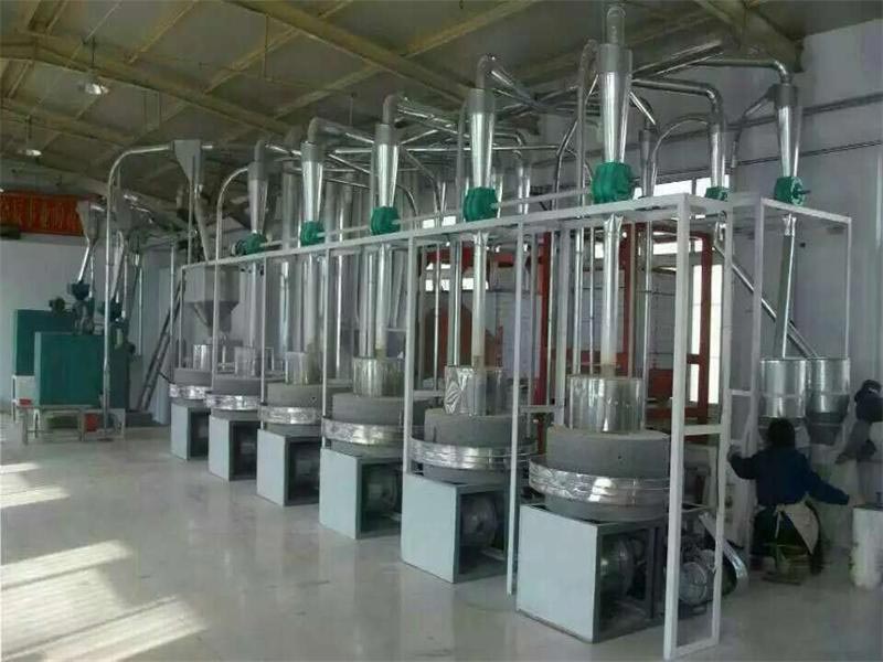 石磨面粉機(jī)械設(shè)備(6組)